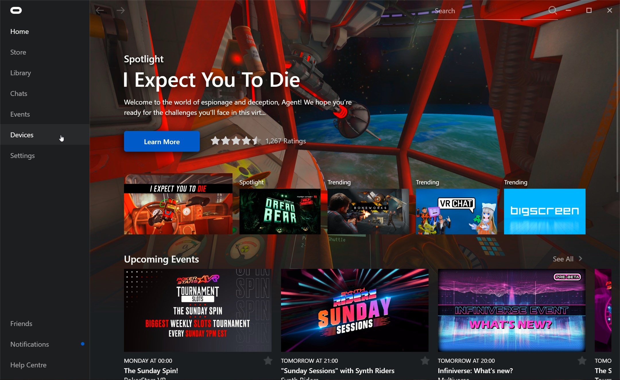 Oculus Client 1